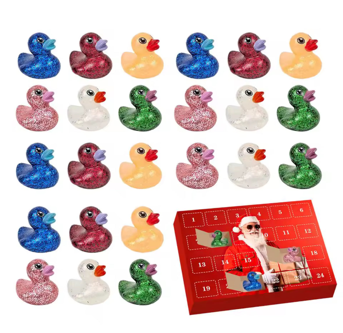 Quietschspass Badeenten Adventskalender
