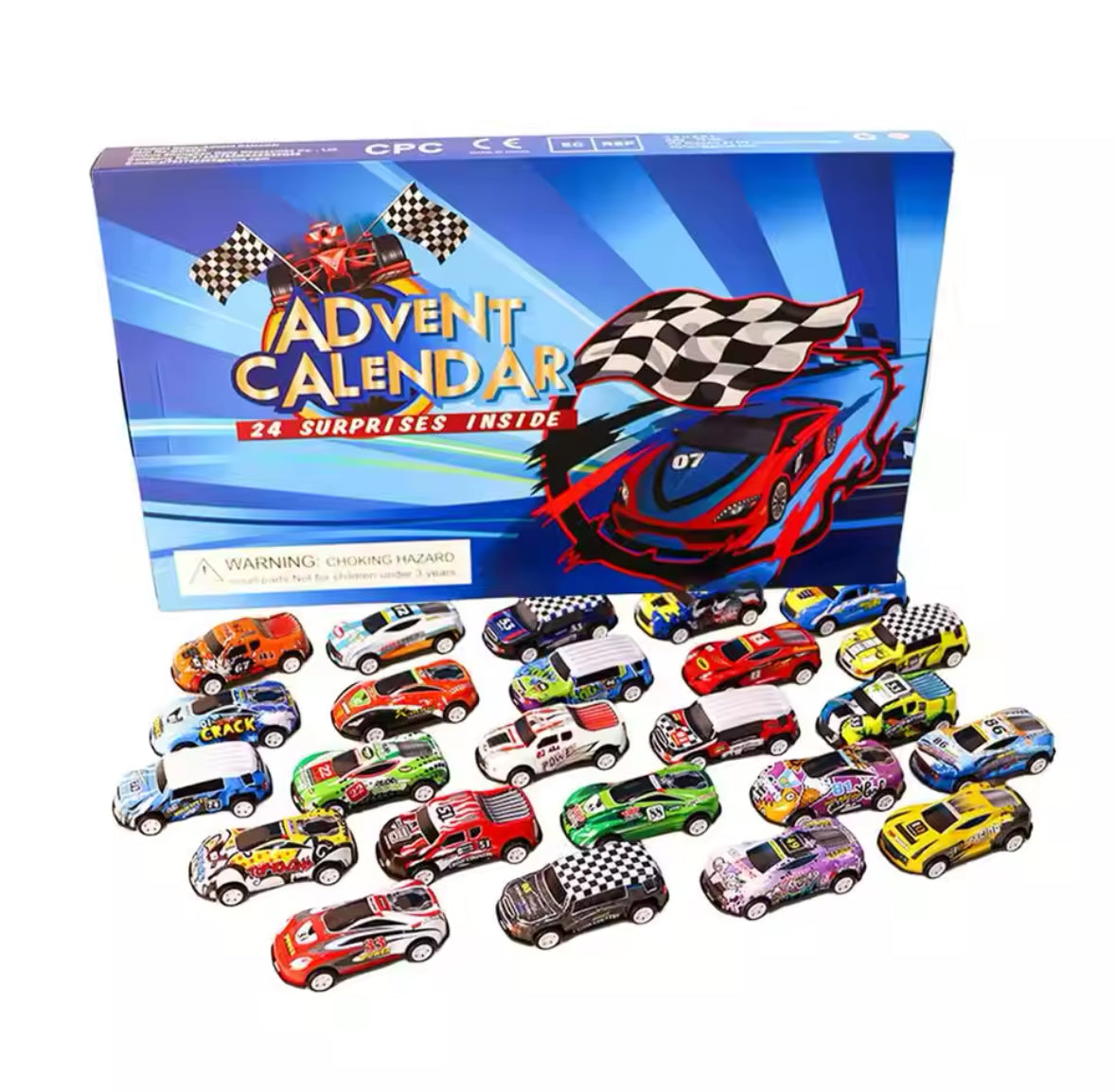 Spielzeugauto Adventskalender