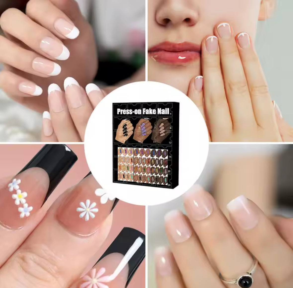 Beauty Klebe Nagel Adventskalender