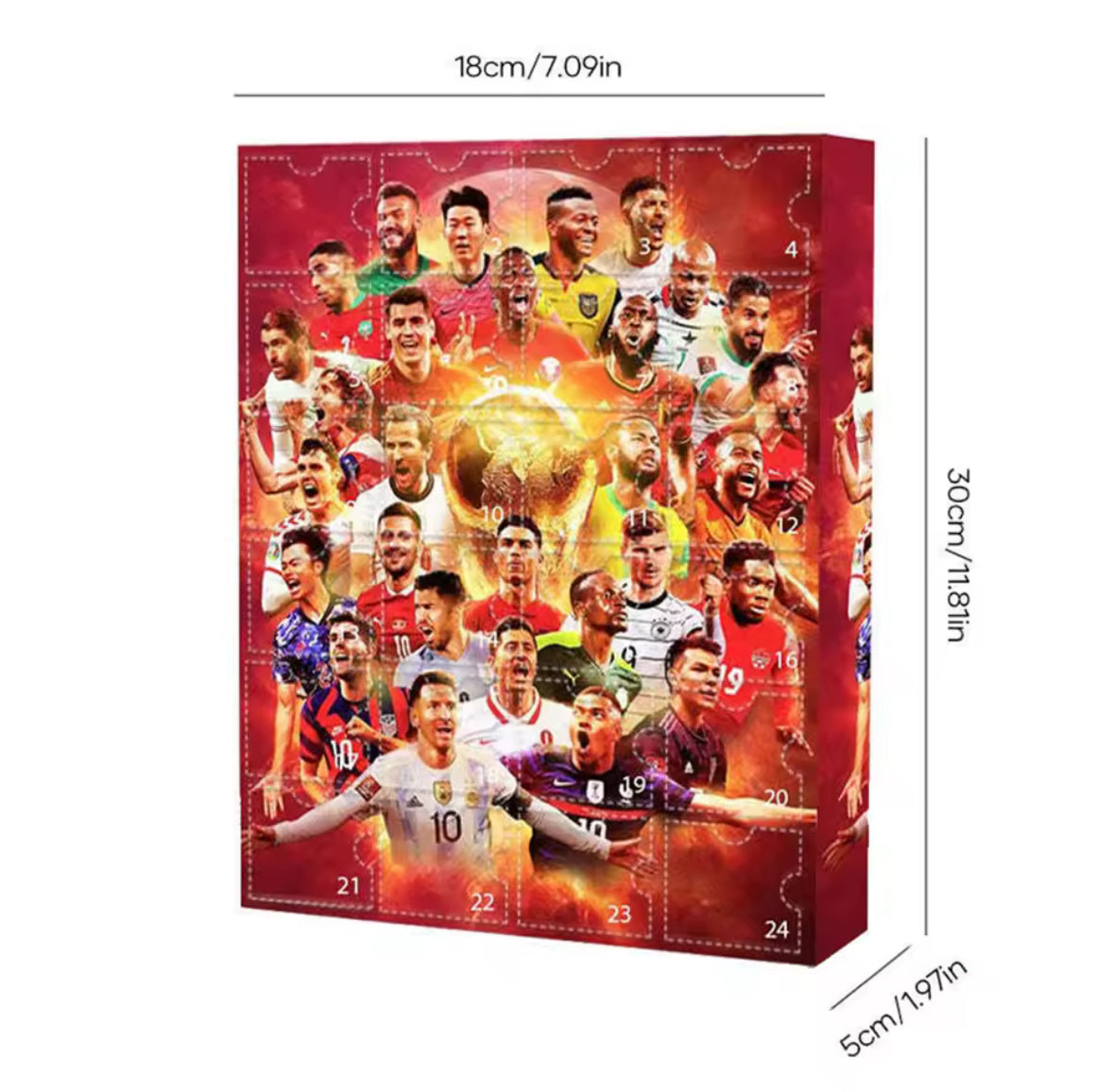 Sport Stars Legenden Figuren Adventskalender