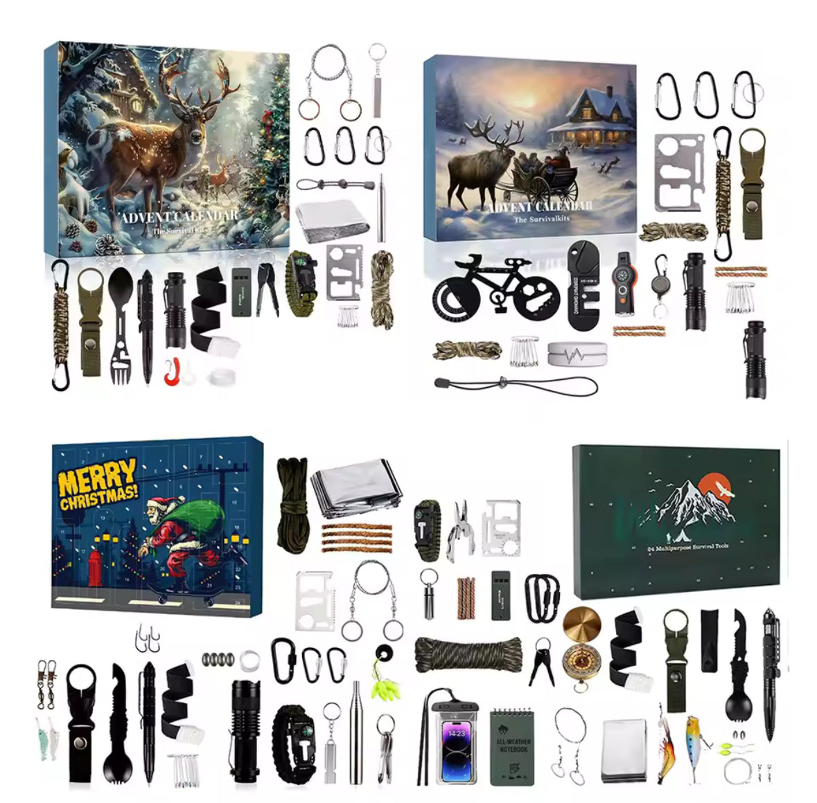 Outdoor Abenteuer Wandertools Adventskalender