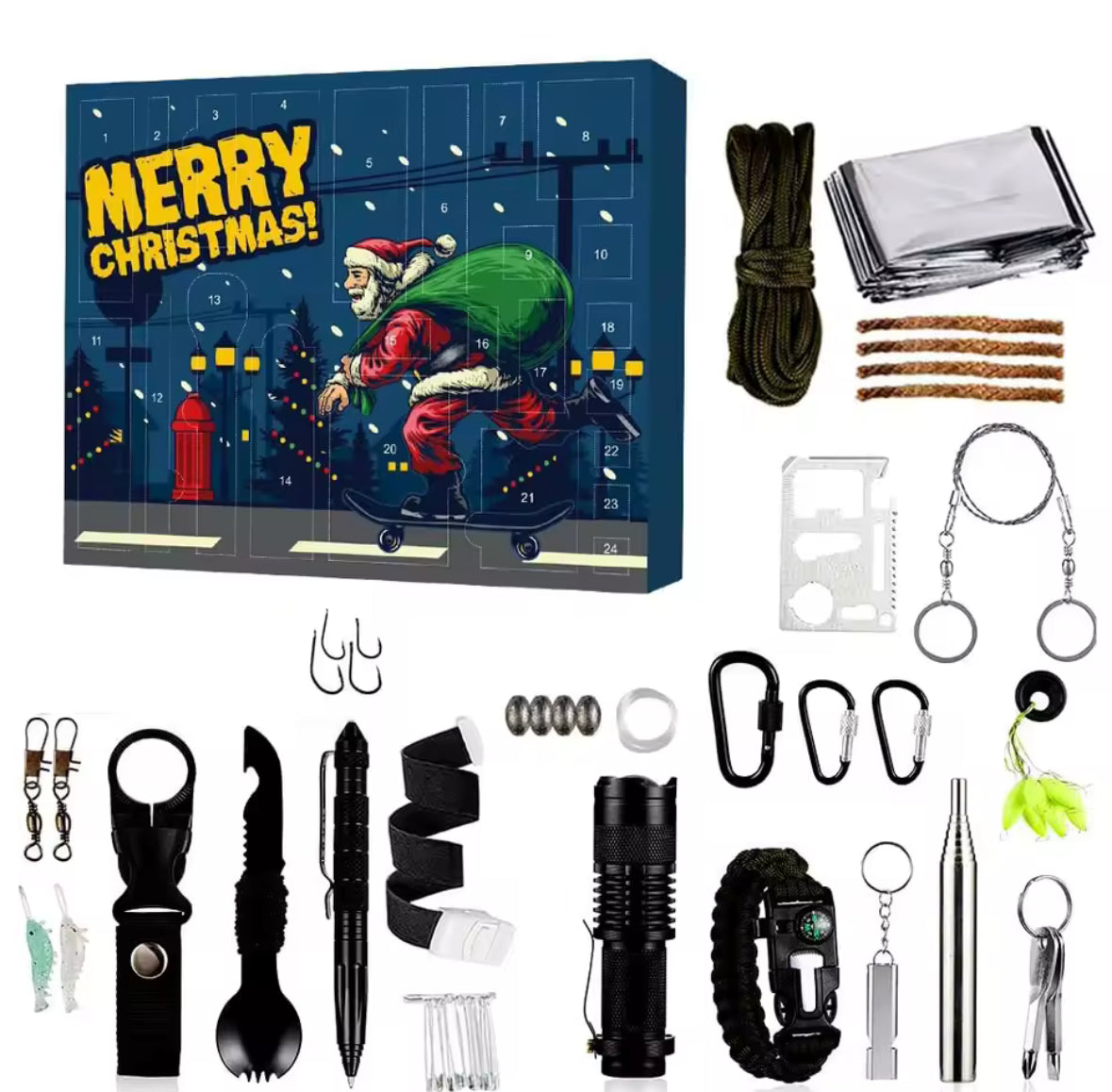 Outdoor Abenteuer Wandertools Adventskalender