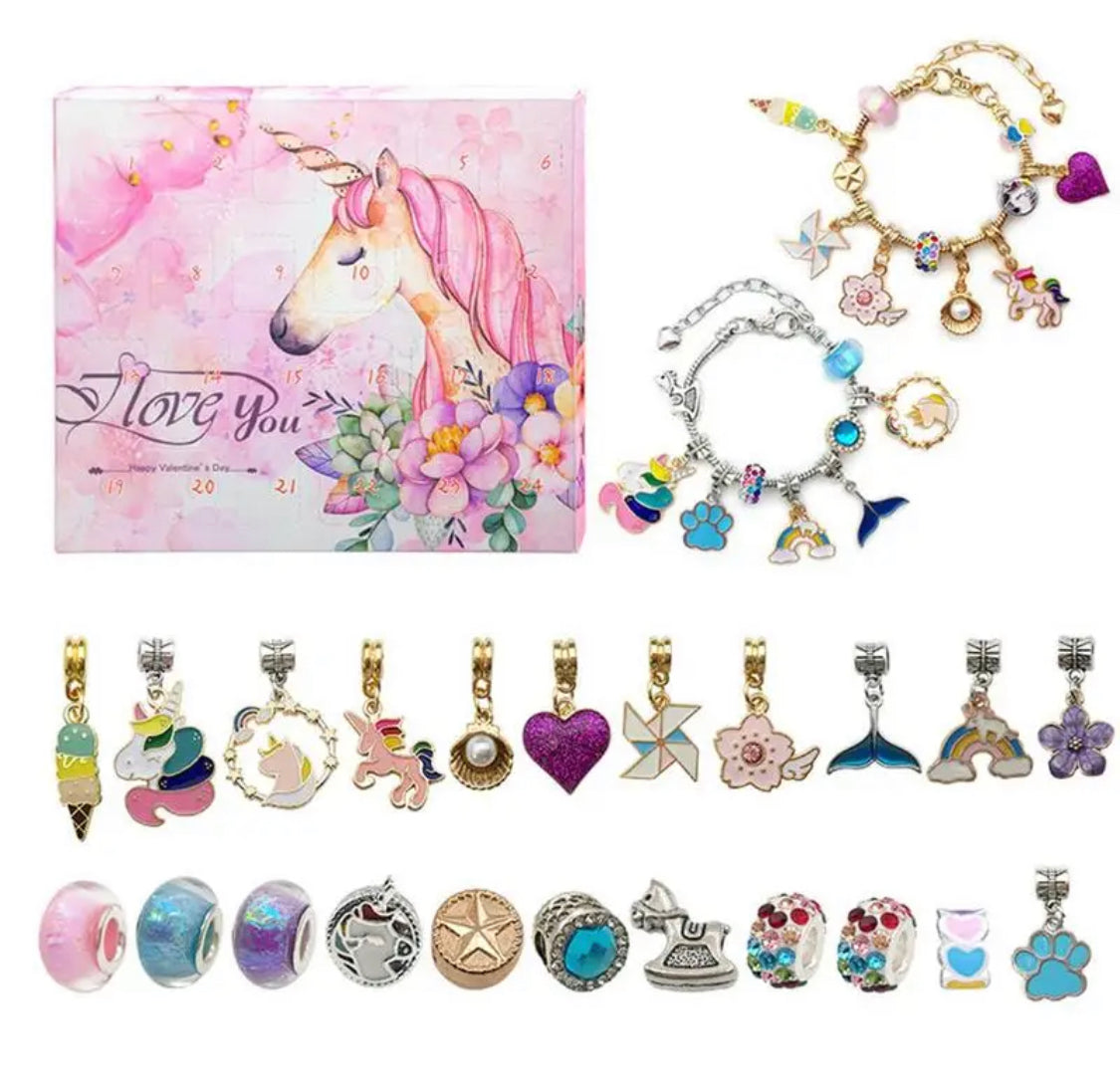 Themen Charm Armband Adventskalender