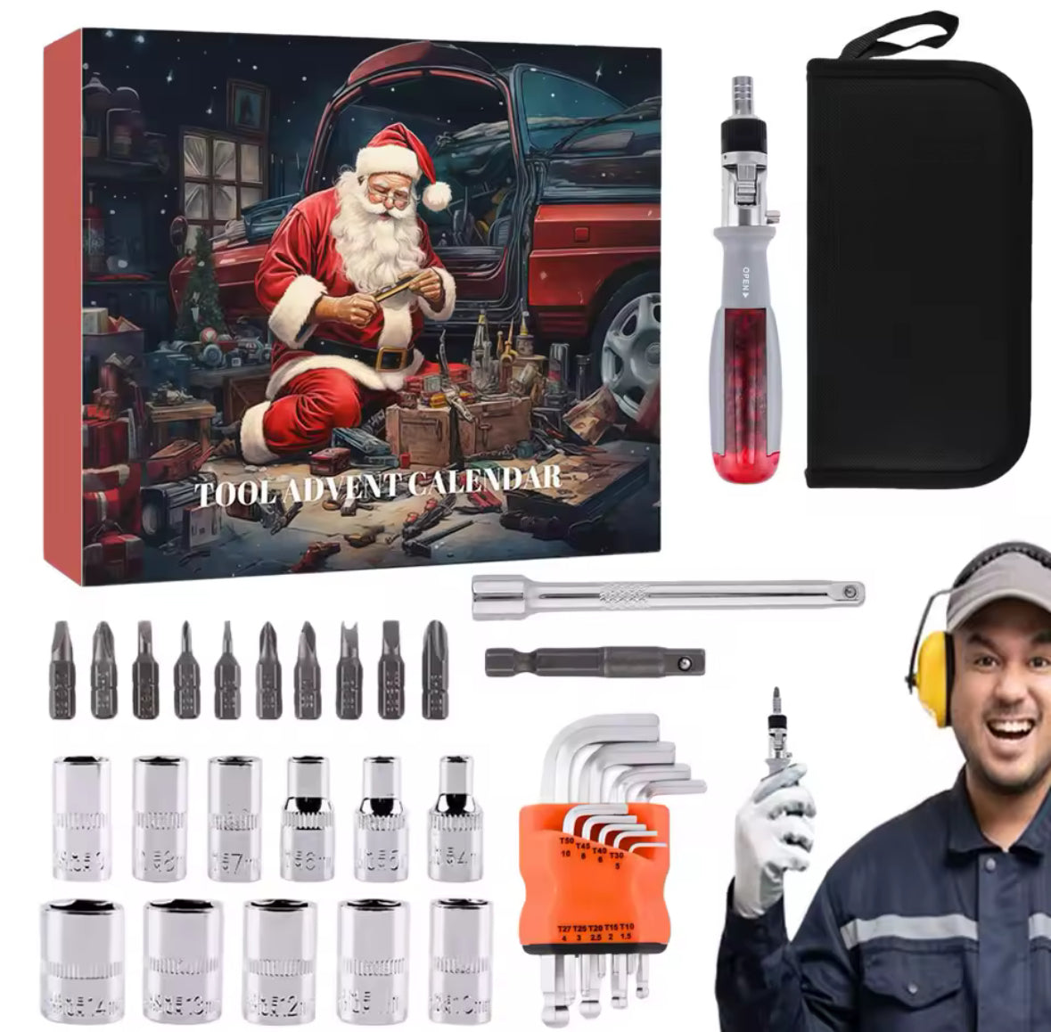 Heimwerker Werkzeug Adventskalender