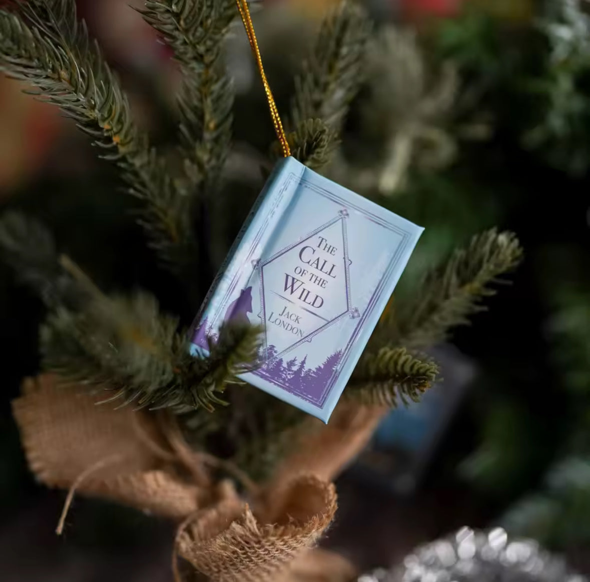 Mini Bücher Ornament Anhänger Adventskalender