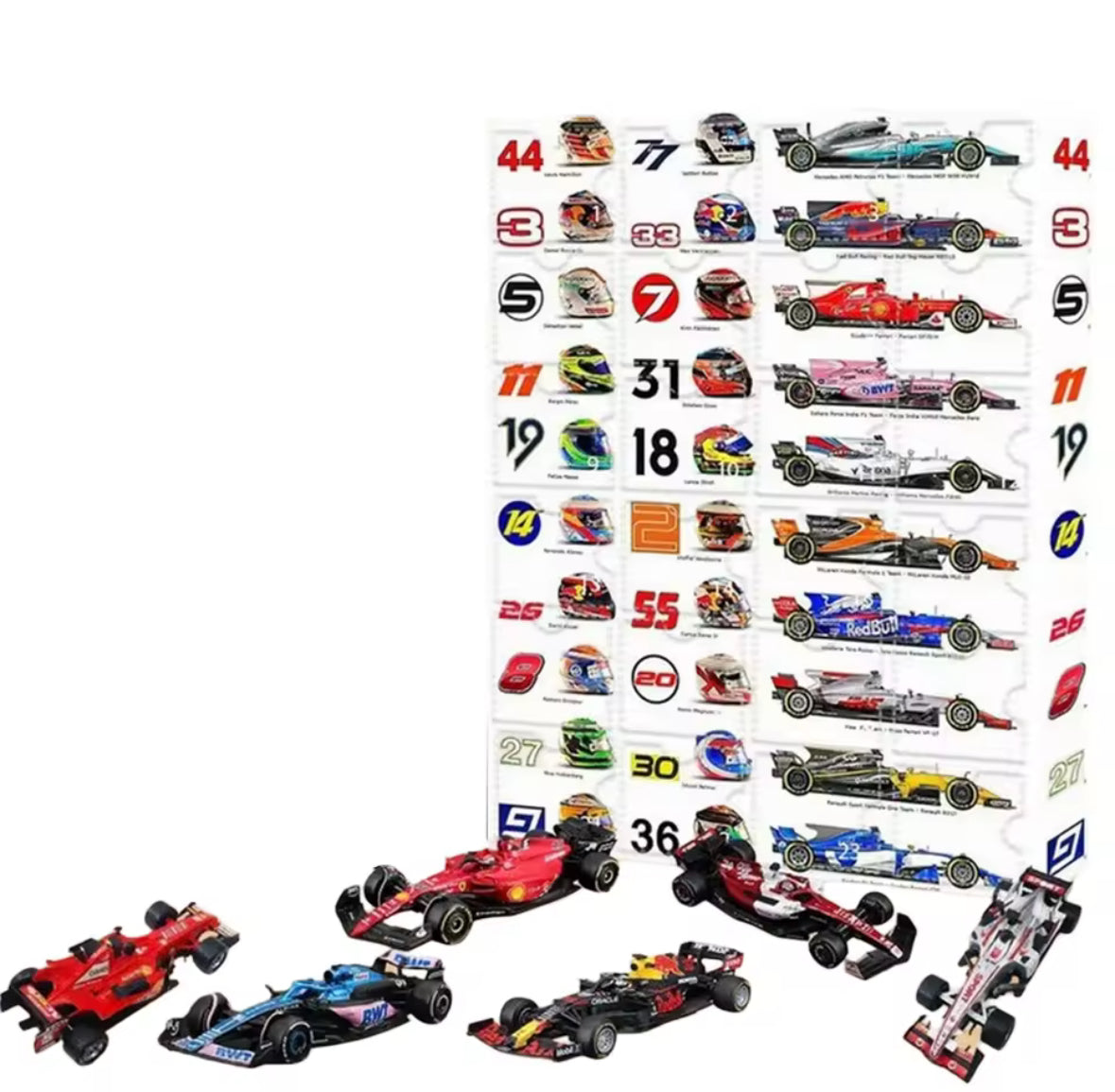 Spielzeugauto Adventskalender