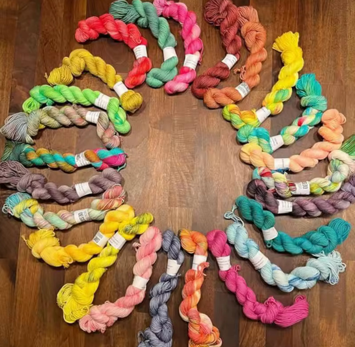 Strickgarn Wolle Adventskalender