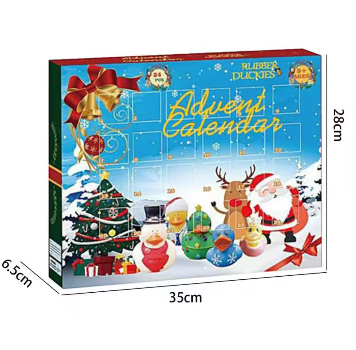 Quietschspass Badeenten Adventskalender