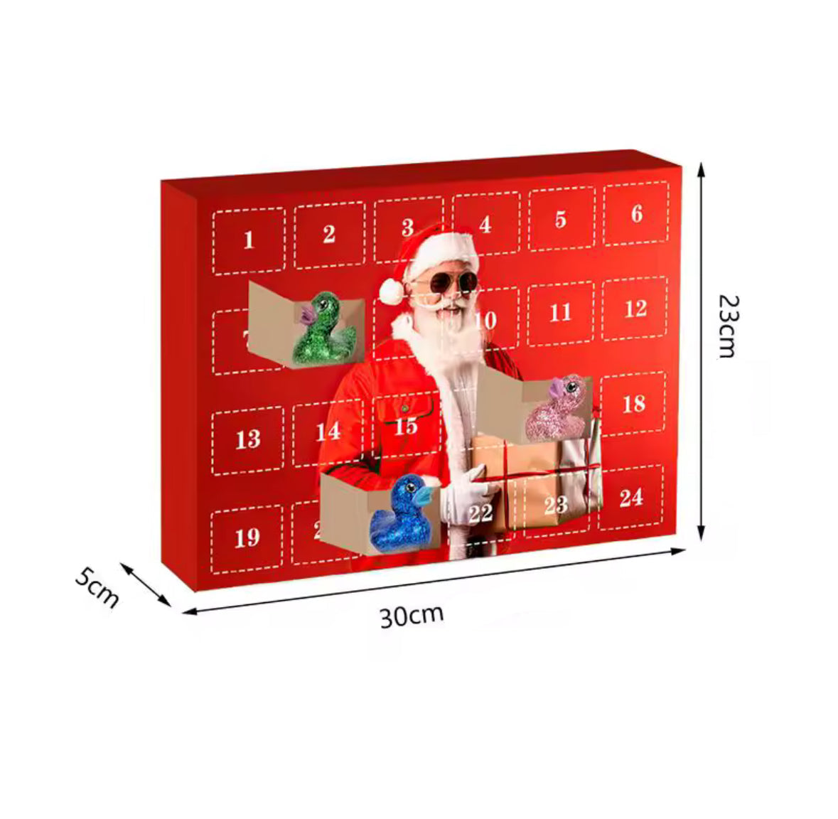 Quietschspass Badeenten Adventskalender
