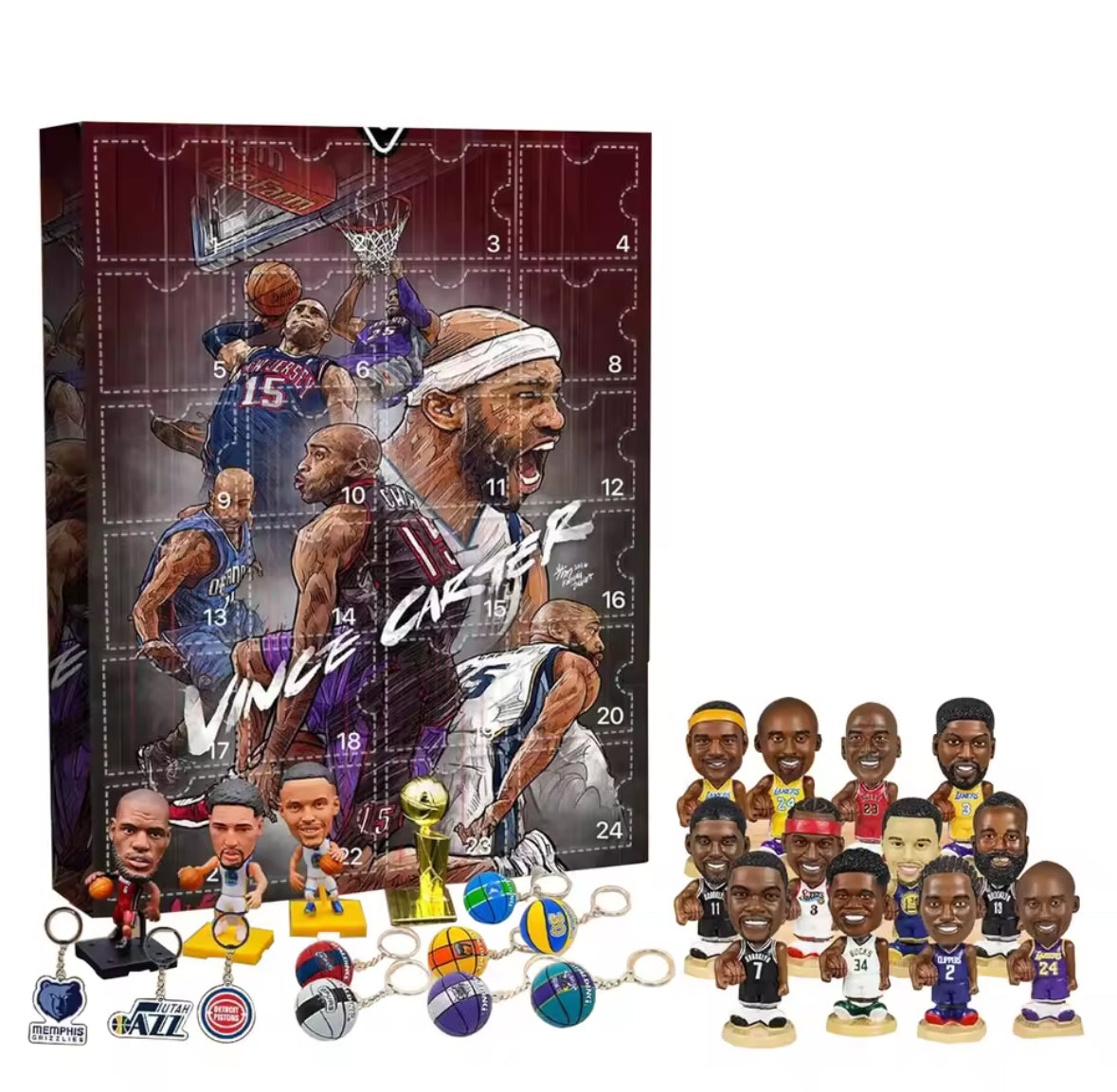 Sport Stars Legenden Figuren Adventskalender