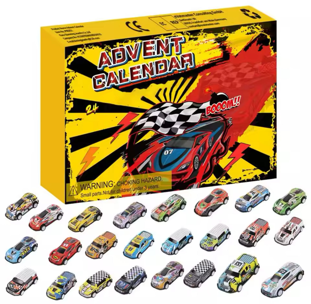 Spielzeugauto Adventskalender