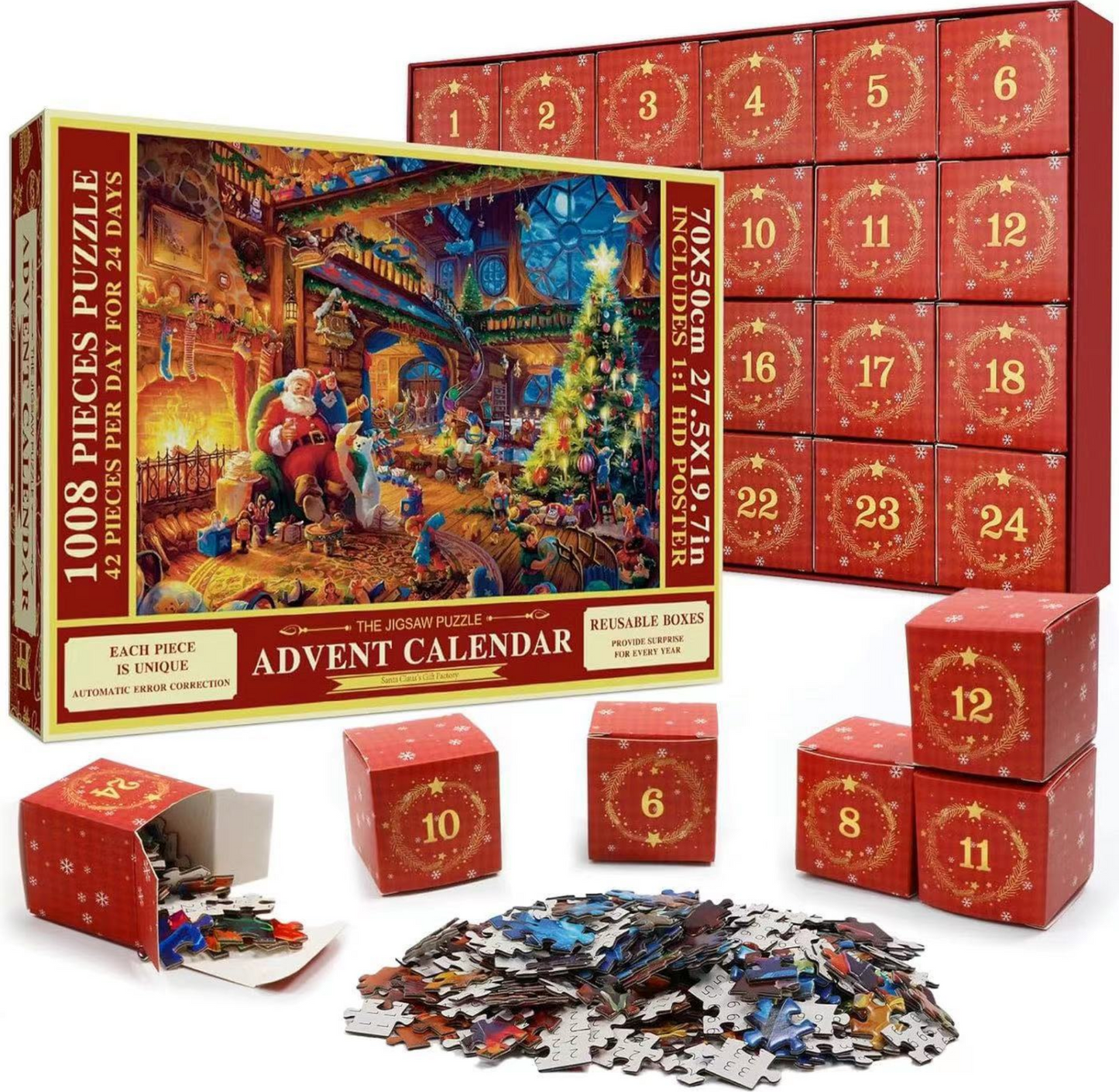 XXL Puzzle Adventskalender