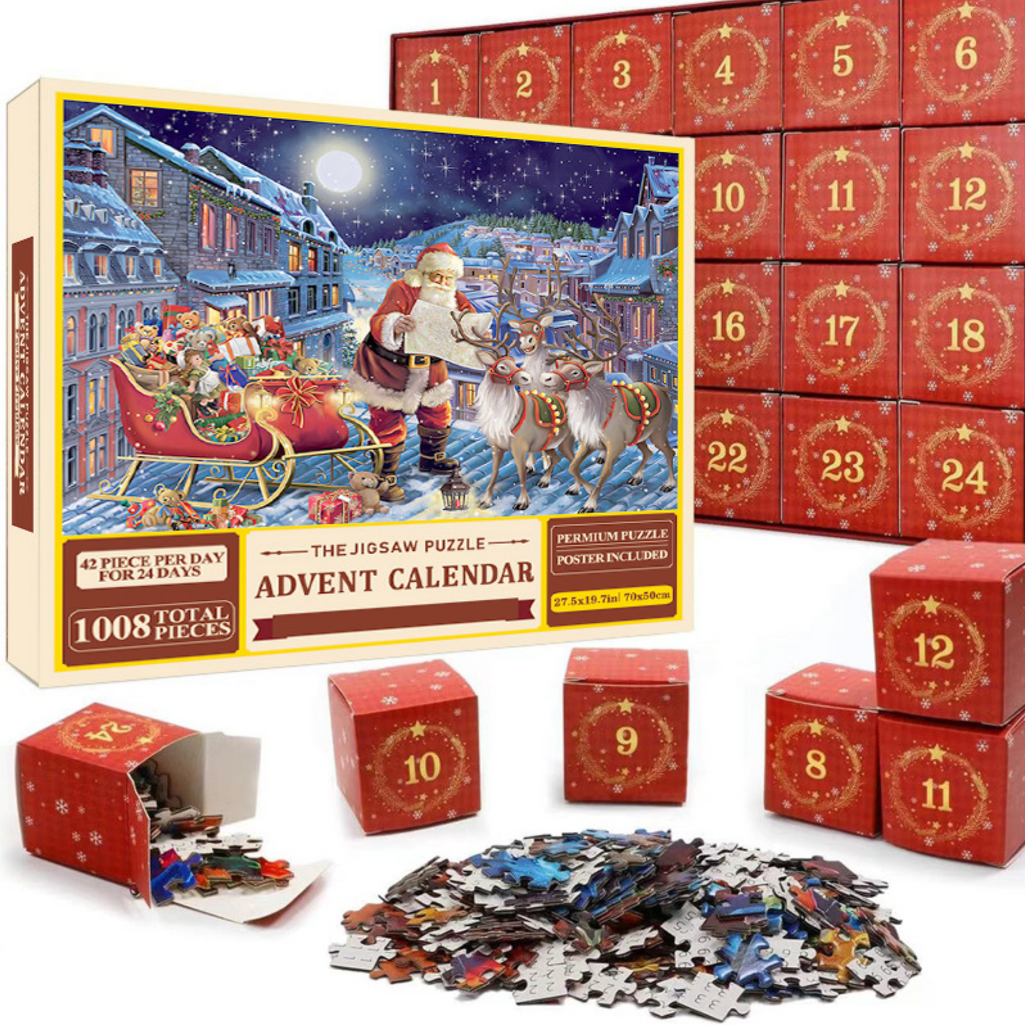 XXL Puzzle Adventskalender