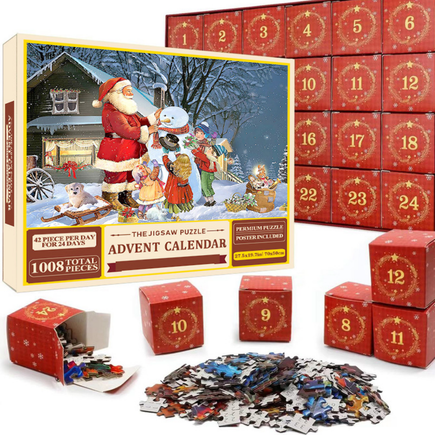 XXL Puzzle Adventskalender