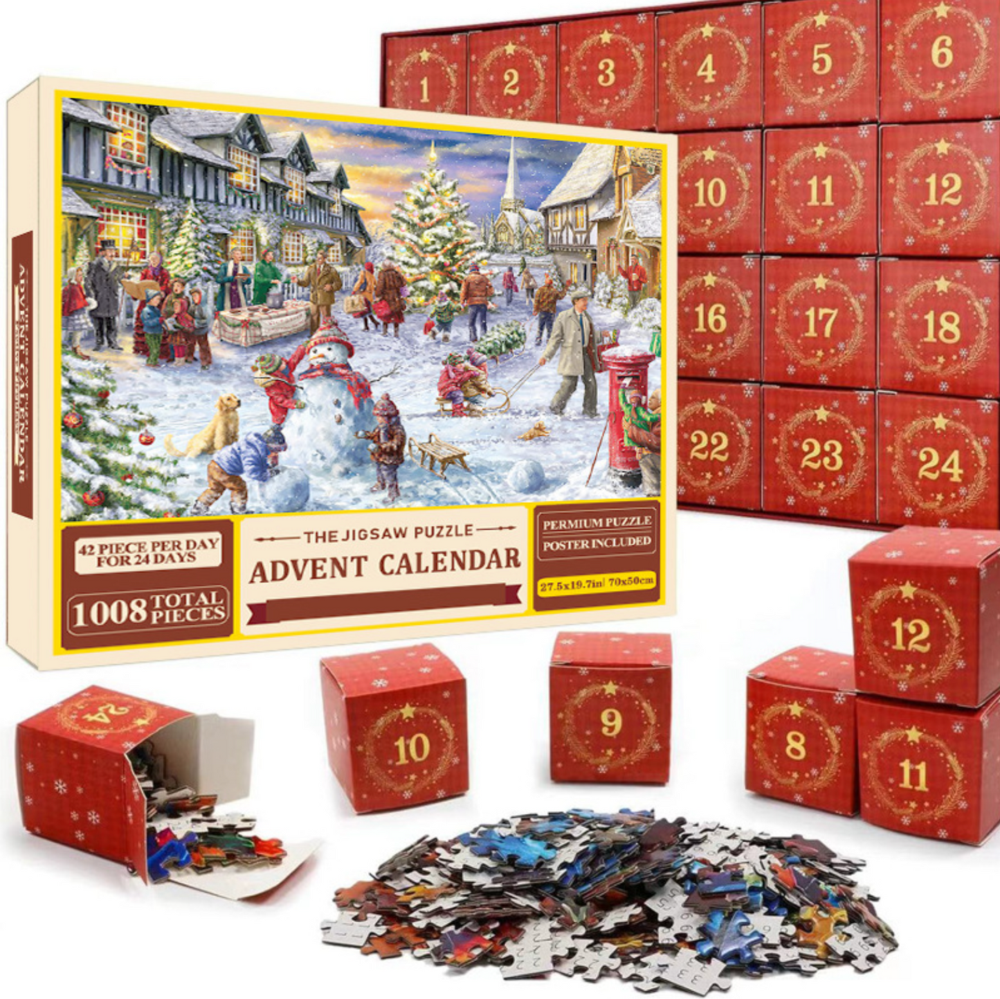XXL Puzzle Adventskalender