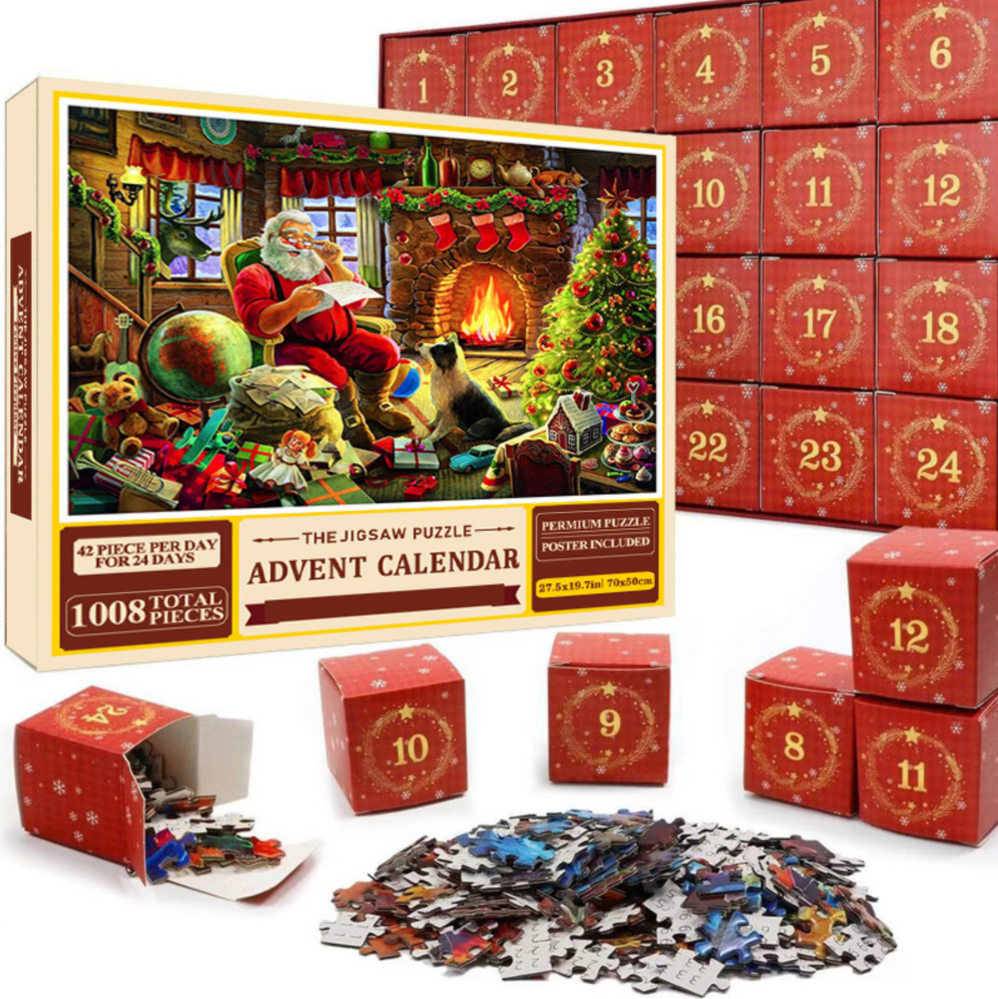 XXL Puzzle Adventskalender