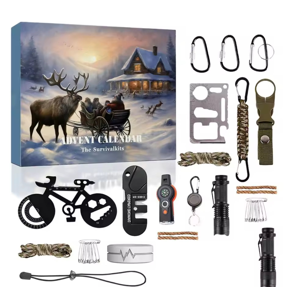 Outdoor Abenteuer Wandertools Adventskalender