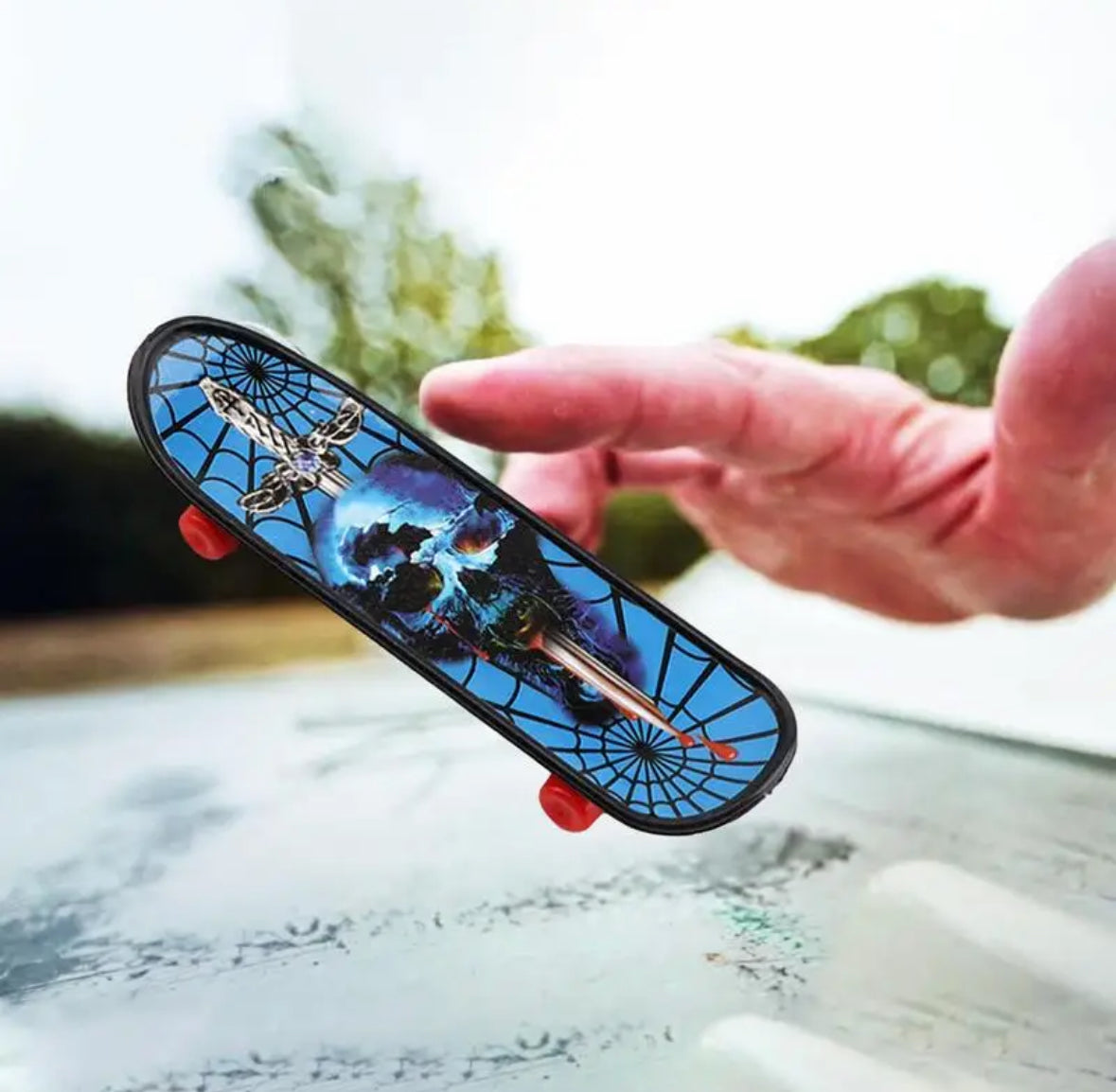 Fingerspass Skateboard Adventskalender