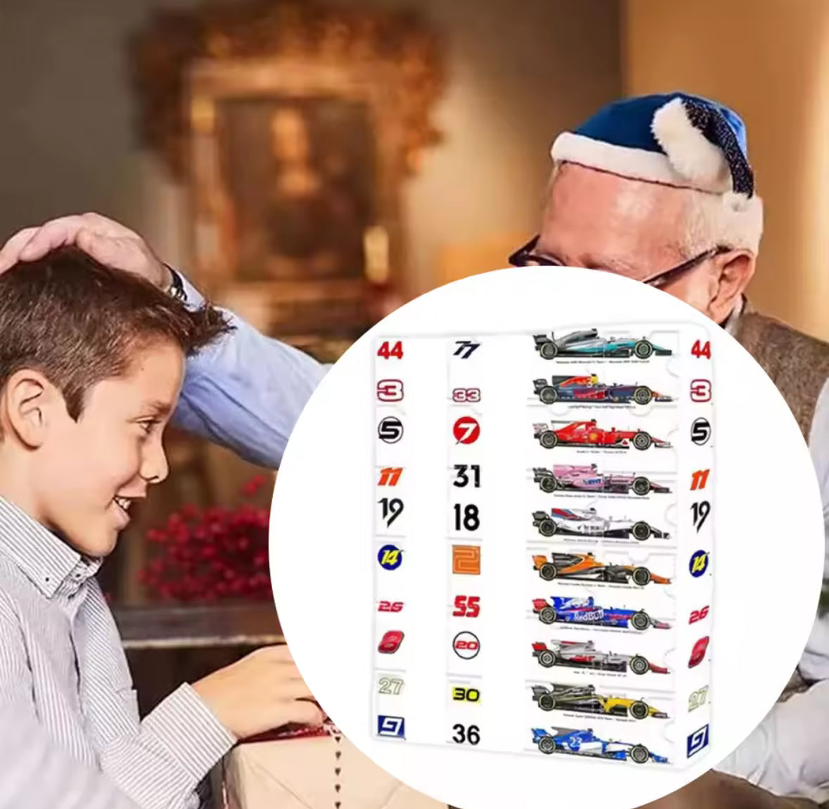 Spielzeugauto Adventskalender