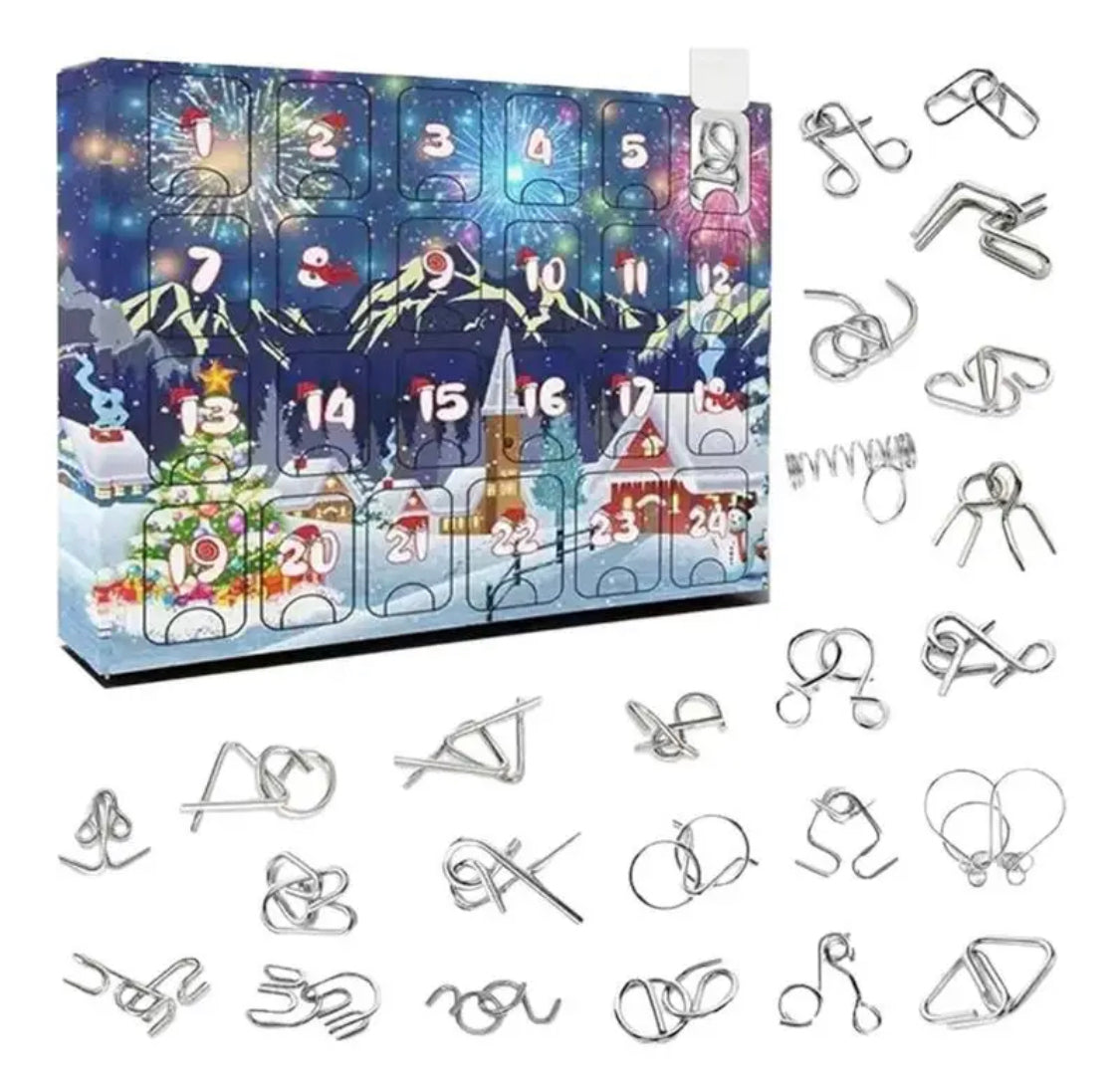 Knobelspass Entwirrungs Adventskalender