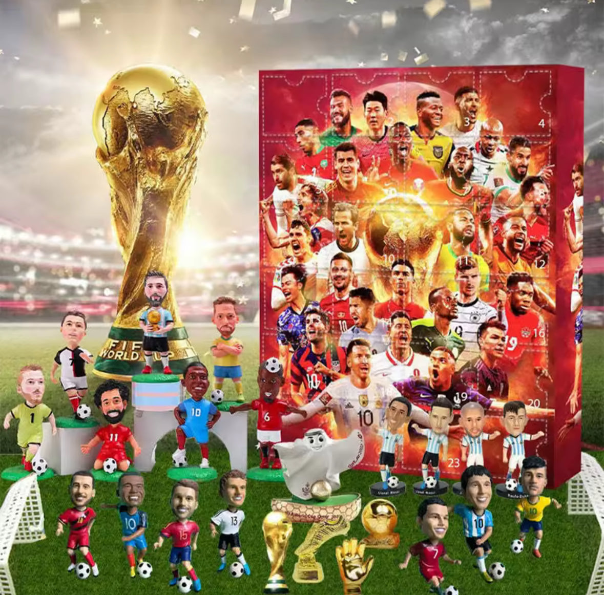 Sport Stars Legenden Figuren Adventskalender
