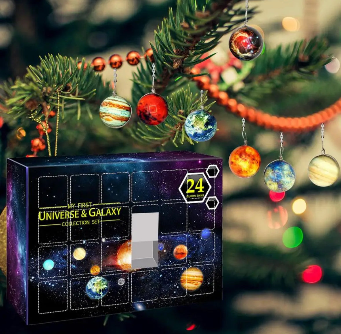 Kosmische Anhänger Adventskalender