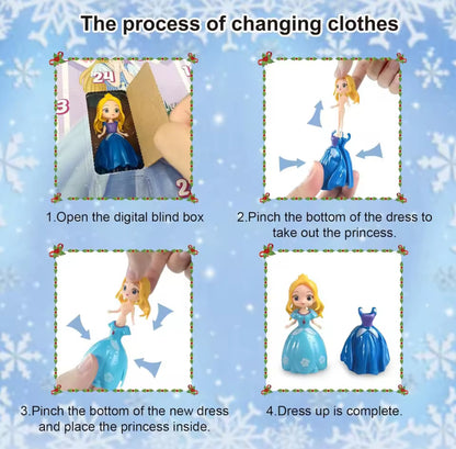 Prinzessinnen Spiel Puppen Adventskalender