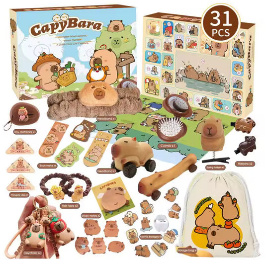 Süsser Capybara Spass Adventskalender