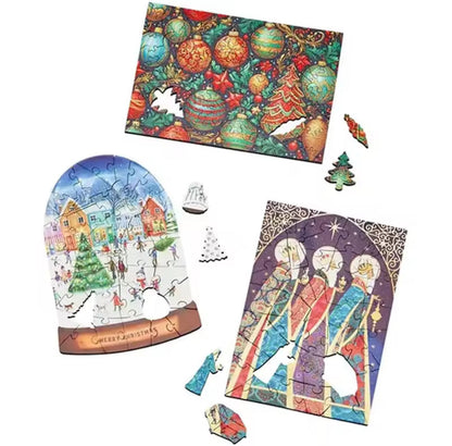 24 Mini Puzzle Adventskalender