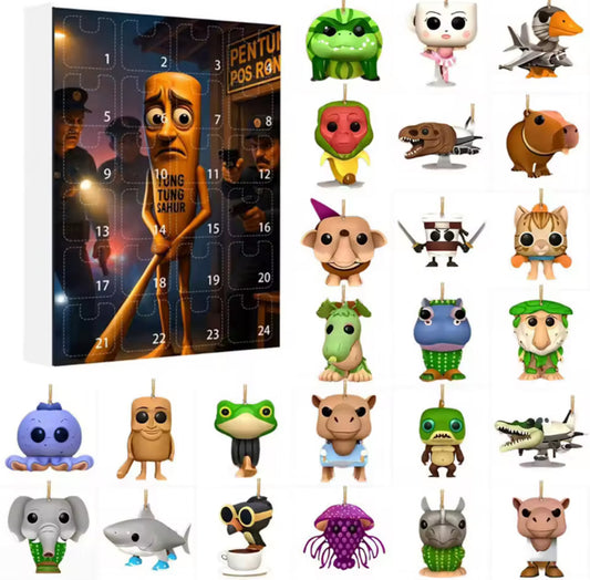 Italienische Brainrot Figuren Adventskalender