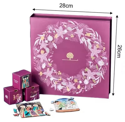 24 Mini Puzzle Adventskalender