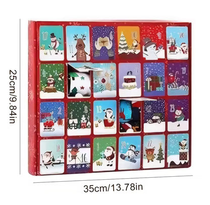 Lustiger Weihnachts Socken Adventskalender