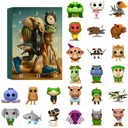 Italienische Brainrot Figuren Adventskalender