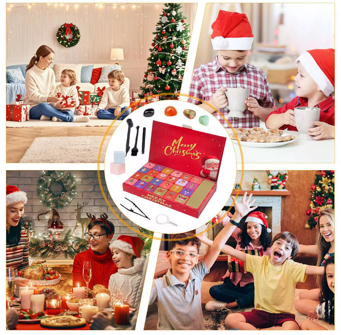 Kristall Ausgrabungs Adventskalender