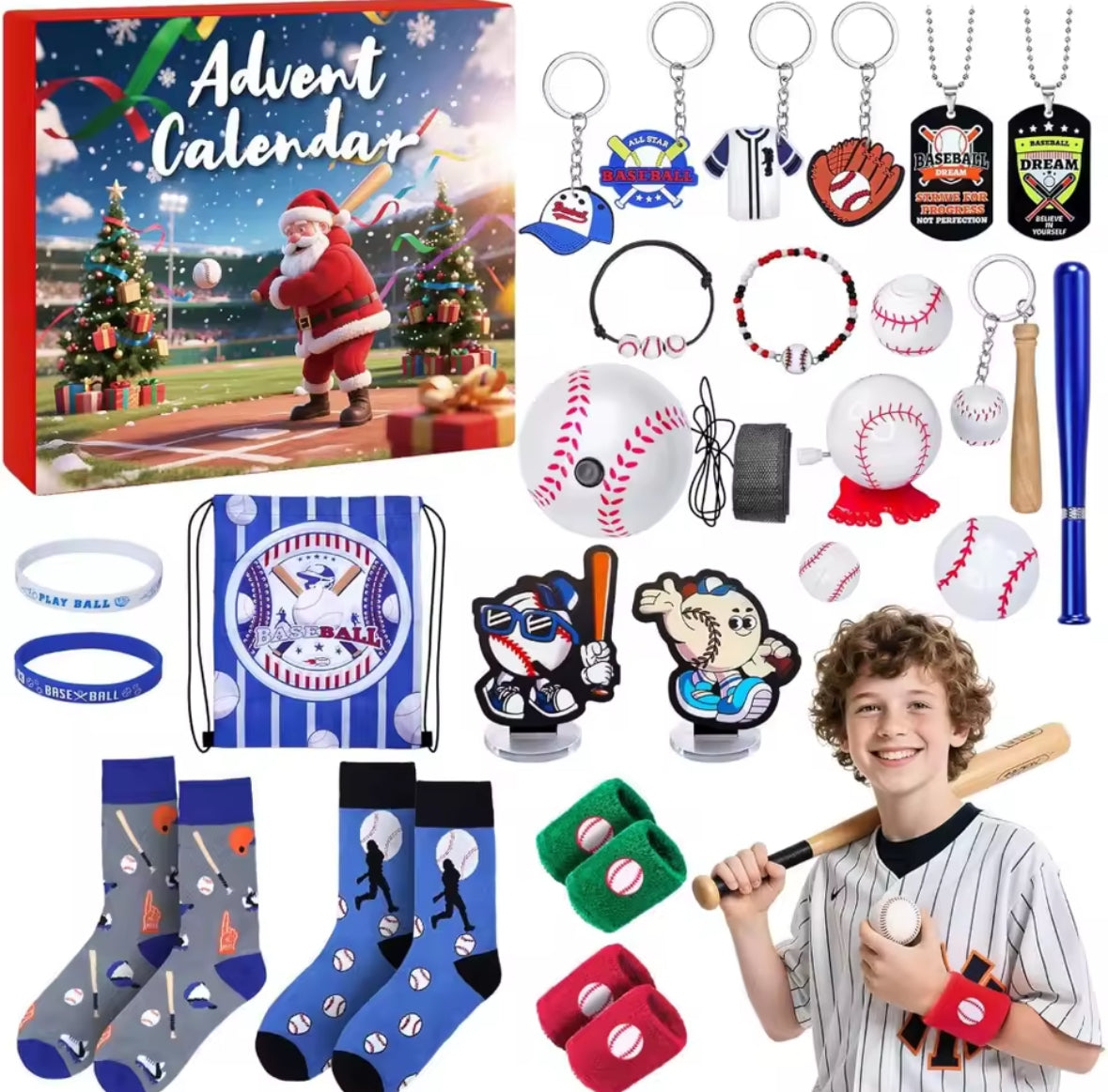 Amerikanischer Sport Adventskalender