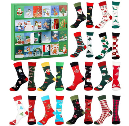 Lustiger Weihnachts Socken Adventskalender