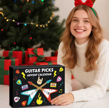 Gitarren Plektrum Pick Adventskalender