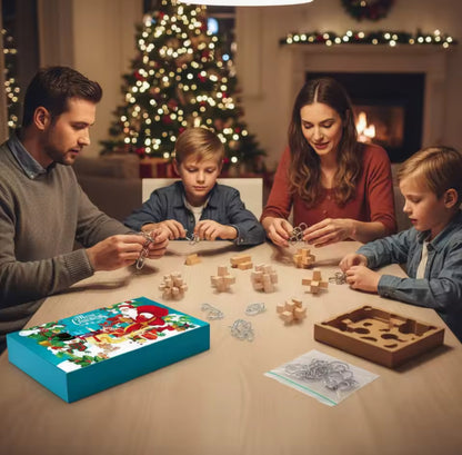 Knobelspass Entwirrungs Adventskalender